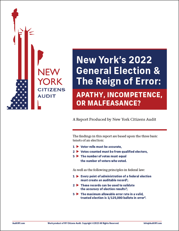 NY 2022 General Election: Reign of Error